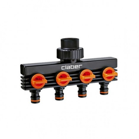 Distributore 4 Rubinetti BL Claber Distributore 4 Rubinetti BL Claber